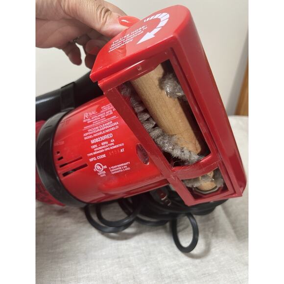 Dirt Devil by Royal Ultra Red Electric Hand‎ Vac Handheld Vacuum Cleaner M08230 - Picture 3 of 7
